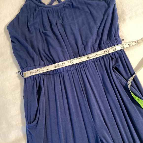 Ann Taylor Loft blue jumpsuit petite xs - Picture 10 of 15